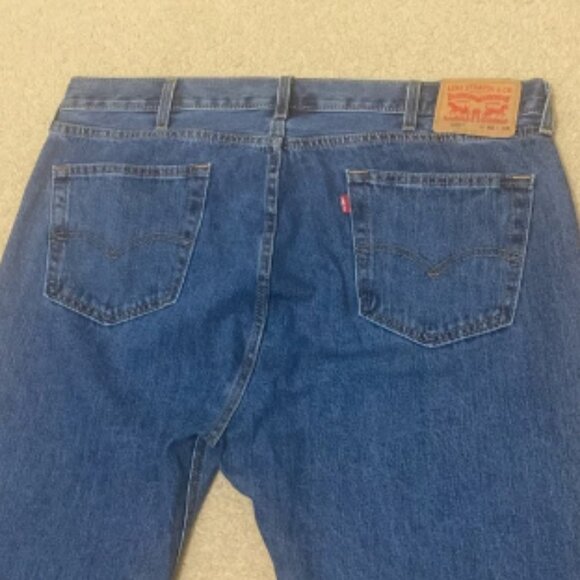 NWOT LEVI’S 505 Men’s Blue Denim Jeans Size 40x30 - Picture 3 of 9